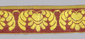 Fragment Of Upholstery Trimming (France), ca. 1830