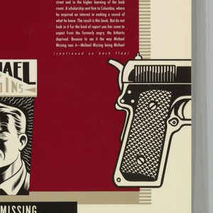 Book Cover, The Actual Adventures of Michael Missing, 1991