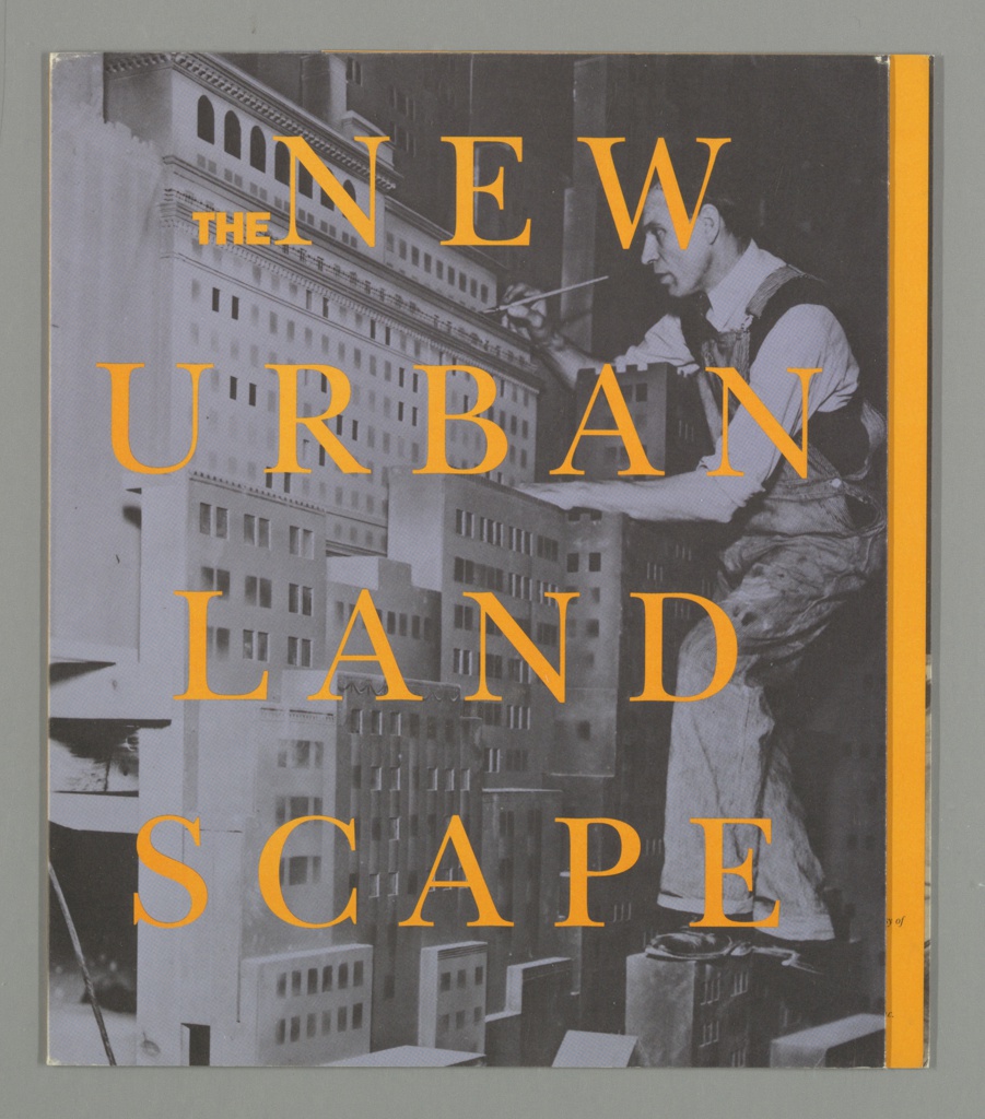 Book Cover, The New Urban Landscape