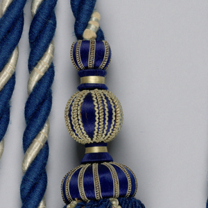 Cord With Two Tassels, Tasseled tie-back, mid-19th century