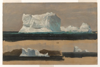 Drawing, Icebergs, Tonilliguet