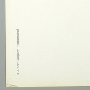 Text Page, "Color / Moire" Portfolio Title Page, 1969