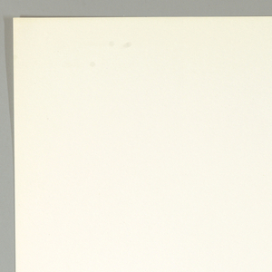 Text Page, "Color / Moire" Portfolio List of Plates, 1969