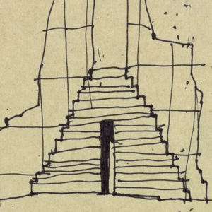 Drawing, Design for Cherubim Telescope, 1986