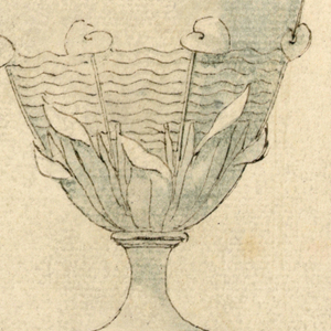 Drawing, Design for a Vase, late 19th century