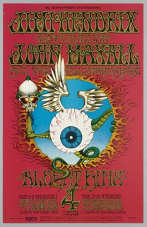 Poster, Jim Hendrix Experience / John Mayall and the Bluesbreakers / Albert King