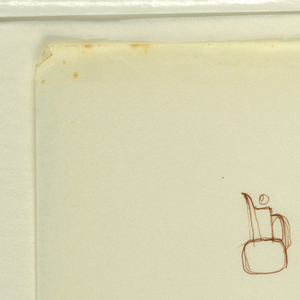 Drawing, Studies of pitchers, 1967