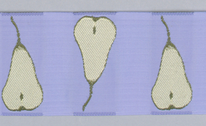 Ribbon And Sample, Pears, 2002