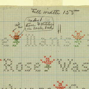 Pattern For Counted Embroidery (USA)
