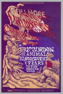 Poster, The Chambers Brothers / Eric Burden