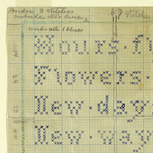 Pattern For Counted Embroidery (USA)