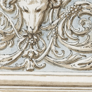 Drawing, Entablature in the Classical Style, 1770–90