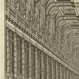 Print, Interior of the Spanish R