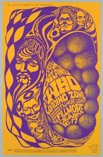 Poster, From England / The Who