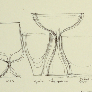 Drawing, Two sets of studies for s