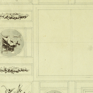 Drawing, Palazzo Quirinale, Rome;, 1812