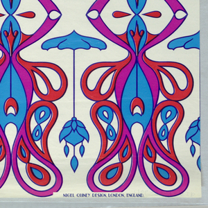 Bookpaper, Art Nouveau Pattern, 1966