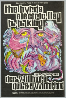 Poster, The Byrds / Electric Flag / B.B. King