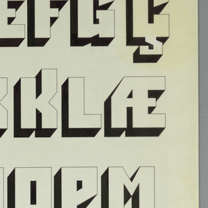 Drawing, Bolt Bold, ca. 1970