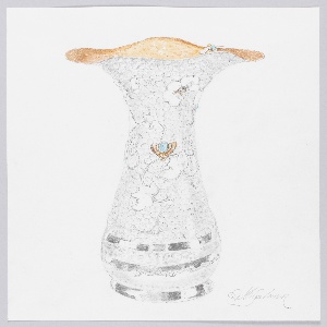 Drawing, Design for Tall Bee Vase, 1997
