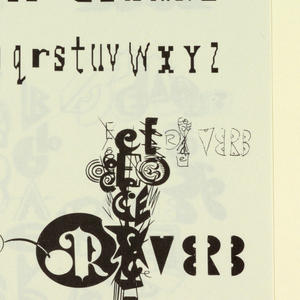 Poster Announcement, Cal Arts Program in Graphic Design Announcement: ...Reverb - Lisa Nugent, December 16, 1999, 1999