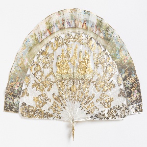 Pleated Fan (France), ca. 1840