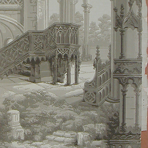 Sidewall, The Monastery, ca. 1900