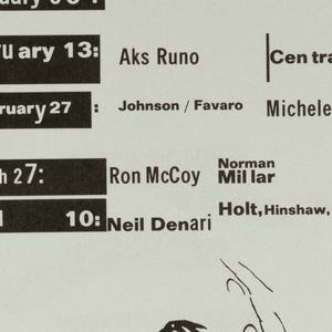 Announcement, Out There Doing It, 1989