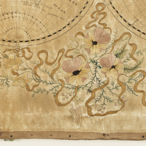 Map Sampler (England), late 18th century