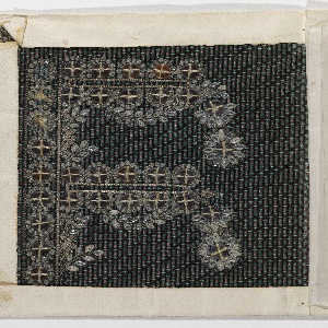 Embroidery Sample (France), ca. 1790