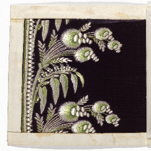 Embroidery Sample (France), late 18th–early 19th century