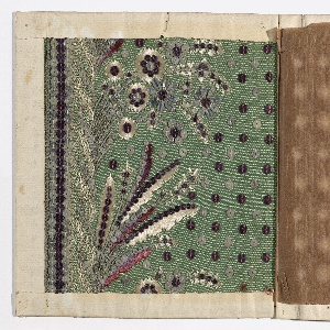 Embroidery Sample (France), late 18th–early 19th century