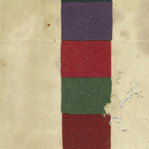 Sample Sheet (France), ca. 1750