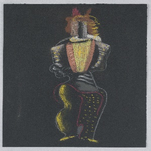 Drawing, Costume Design: Ariel (Possibly), for Shakespeare