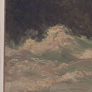 Drawing, Gorge of the Niagara River, 1856