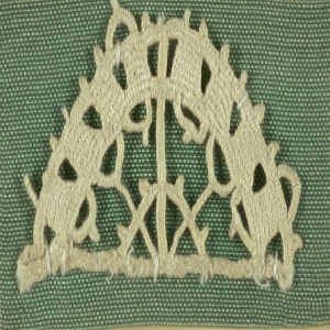 Fragment, Cooper Union Museum Lace Study Card