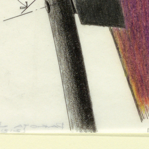 Drawing, Design for Vik-ter Chair, 1991