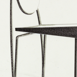 Drawing, Design for Vik-ter Chair, 1991