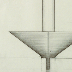 Drawing, Candela Tavola Top: Eleva, 1989