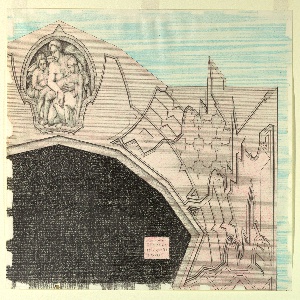 Drawing, Study 82, July 28, 1952