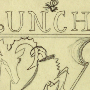 Drawing, Antelope: Restaurant and