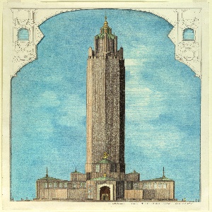 Drawing, Study 93, August 16, 1952