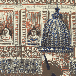 Print, Caf  de la Jeunesse Perdu, 1950