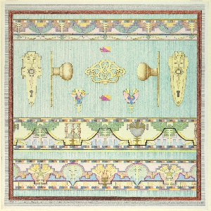 Drawing, Drawer Pulls, Doorknobs,
