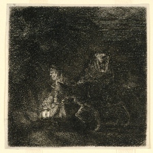 Print, The Flight Into Egypt, 1651