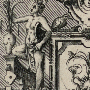 Print, Plate from Compertimenta Pictoriis Flosculis Manubiis que Bellicis Variegata, 1567