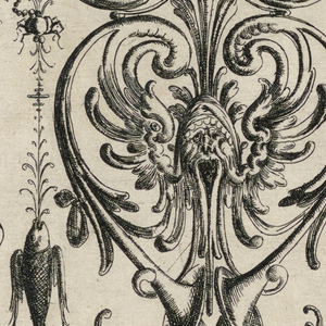 Print, Plate 17, from Neüw Grotteßken Buch (New Grotesque Book), 1610