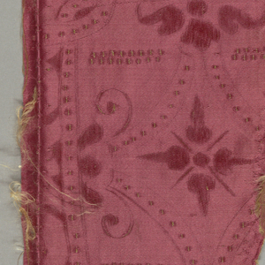 Slashed Silk Satin, 17th or 18th century
