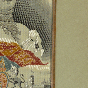 Woven Portrait, Her Majesty Queen Alexandra, 1901