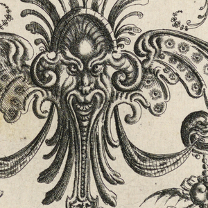 Print, Plate 14, from Neüw Grotteßken Buch (New Grotesque Book), 1610